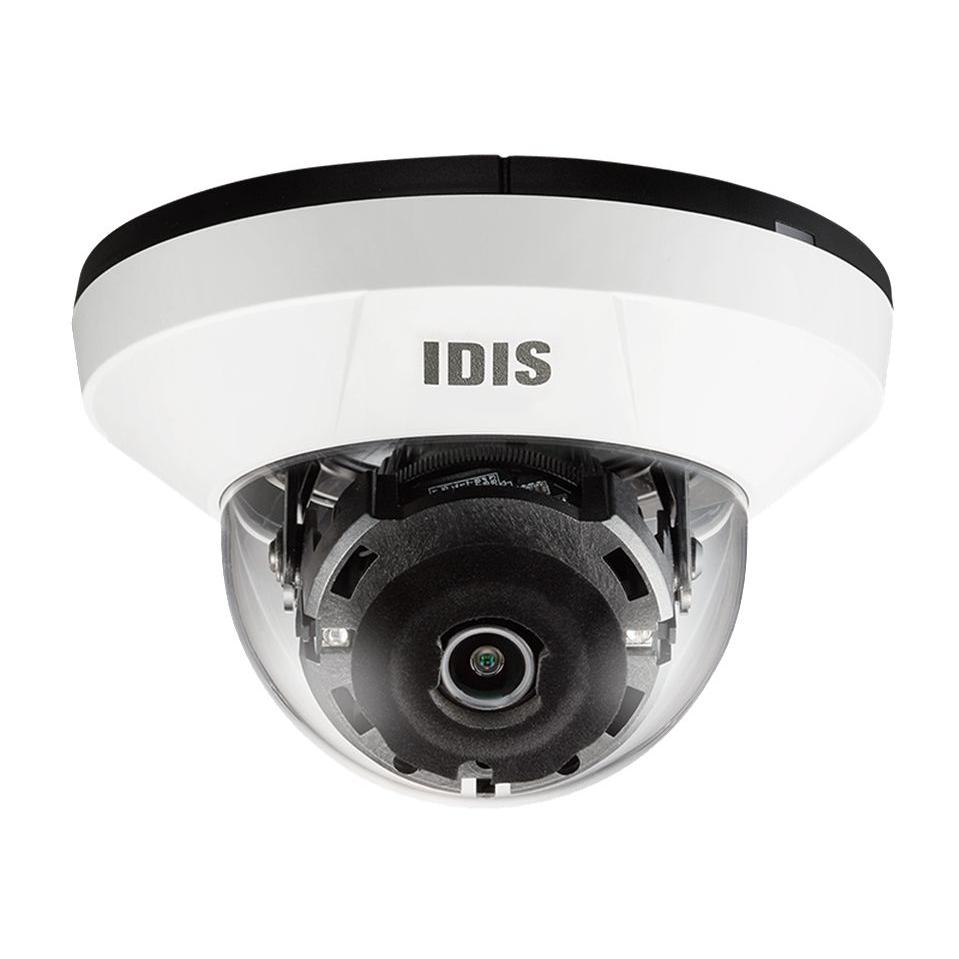 IDIS Cámara de Seguridad IP Dome 2MP 20M IR 2.8mm Lente POE Alta Resolución