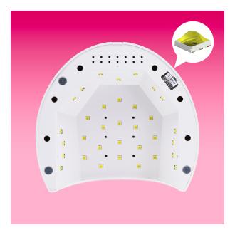 manicura lampara led