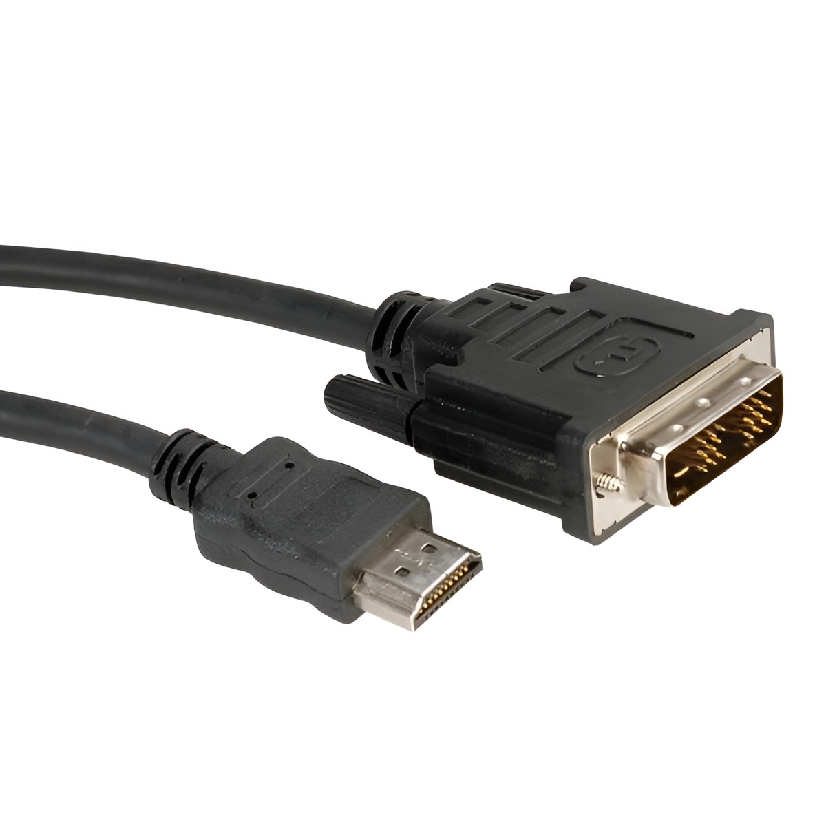 Cable ROLINE (DVI, Conector a Conector HDMI, 2 m)