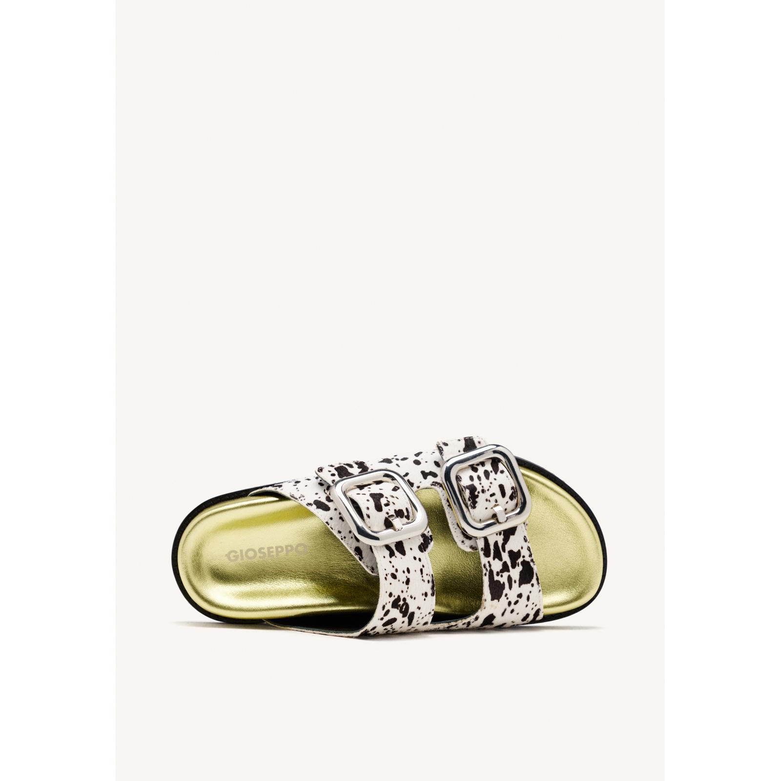 Sandalias Piel Leopardo Mifflin
