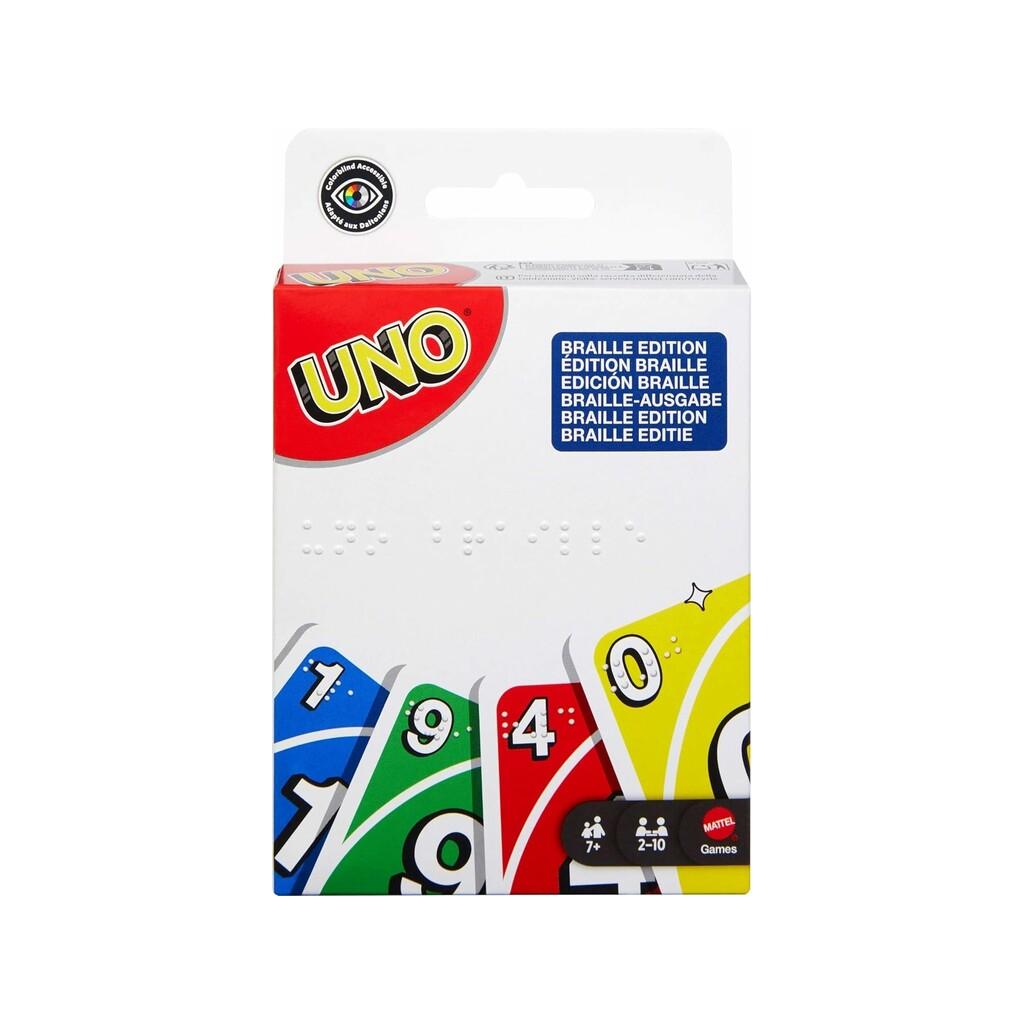 Uno Edición Braille San valentín Mattel MATTEL