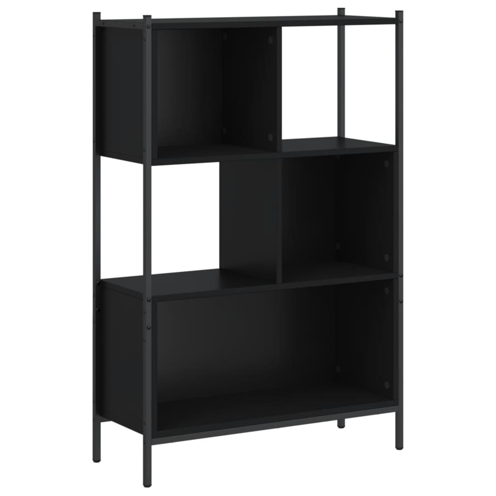 Vidaxl Estantería Madera de Ingeniería 72x28x109 Cm - Negro