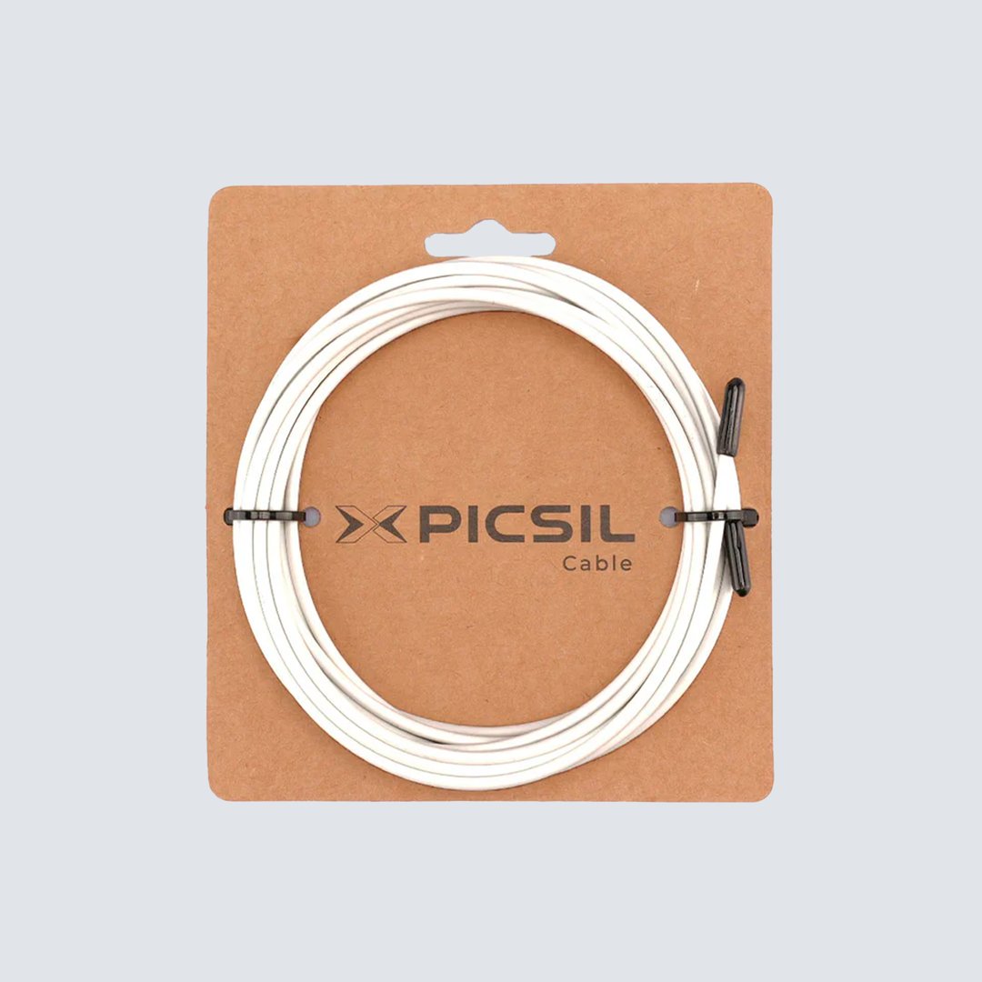 Cable de Repuesto para Comba de Saltar Cross Training, Cable de Acero con Recubrimiento de PVC, Longitud 3m, Grosor 2,5mm, Compatible con Otras Marcas