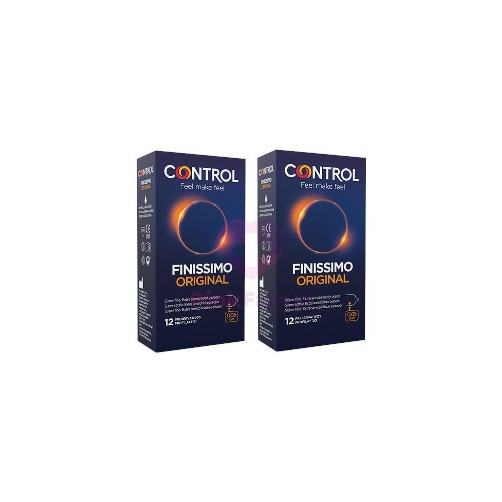Control - Control Preservativos Finissimo Original Duplo 2x12u