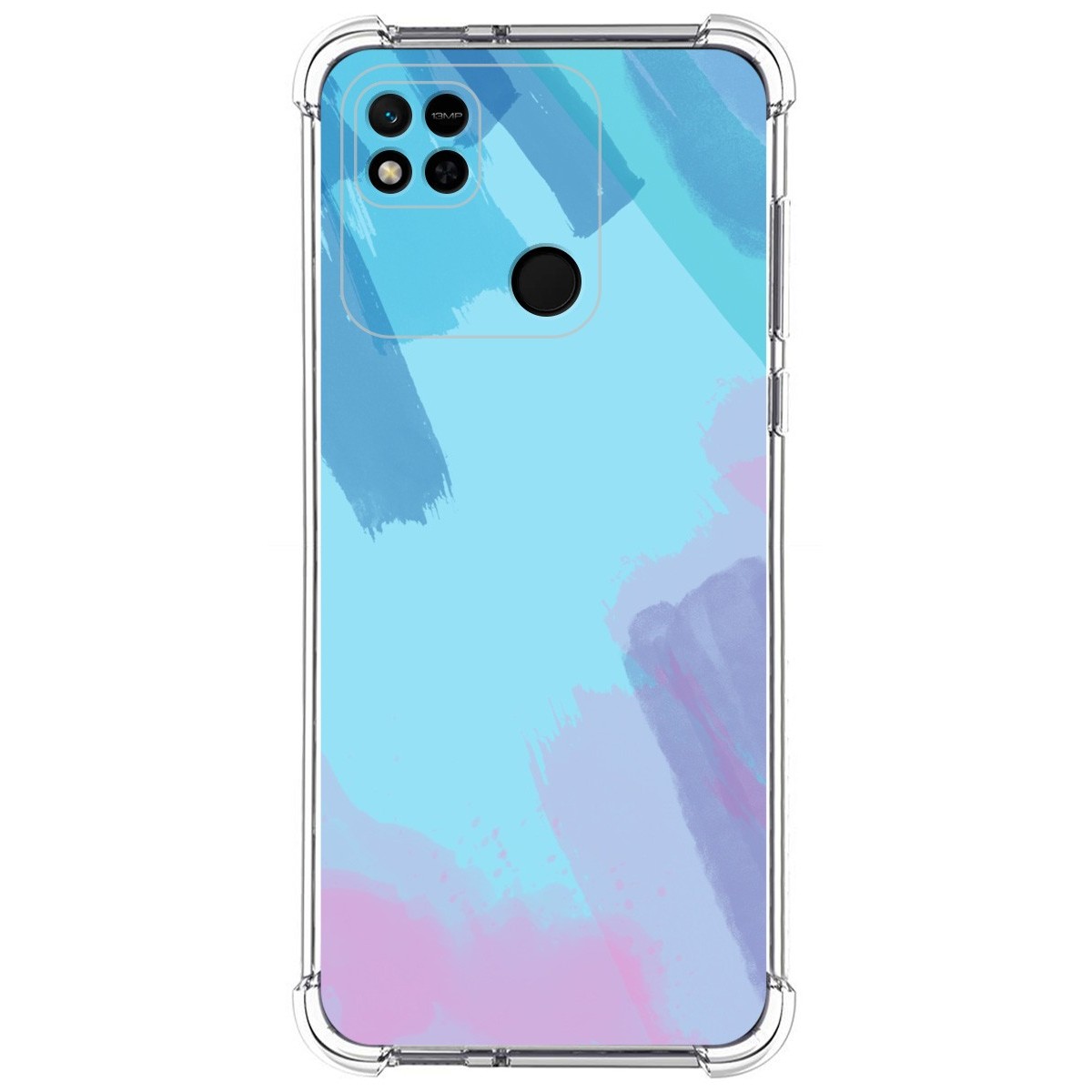 Funda Silicona Antigolpes para Xiaomi Redmi 10A diseño Acuarela 10 Dibujos