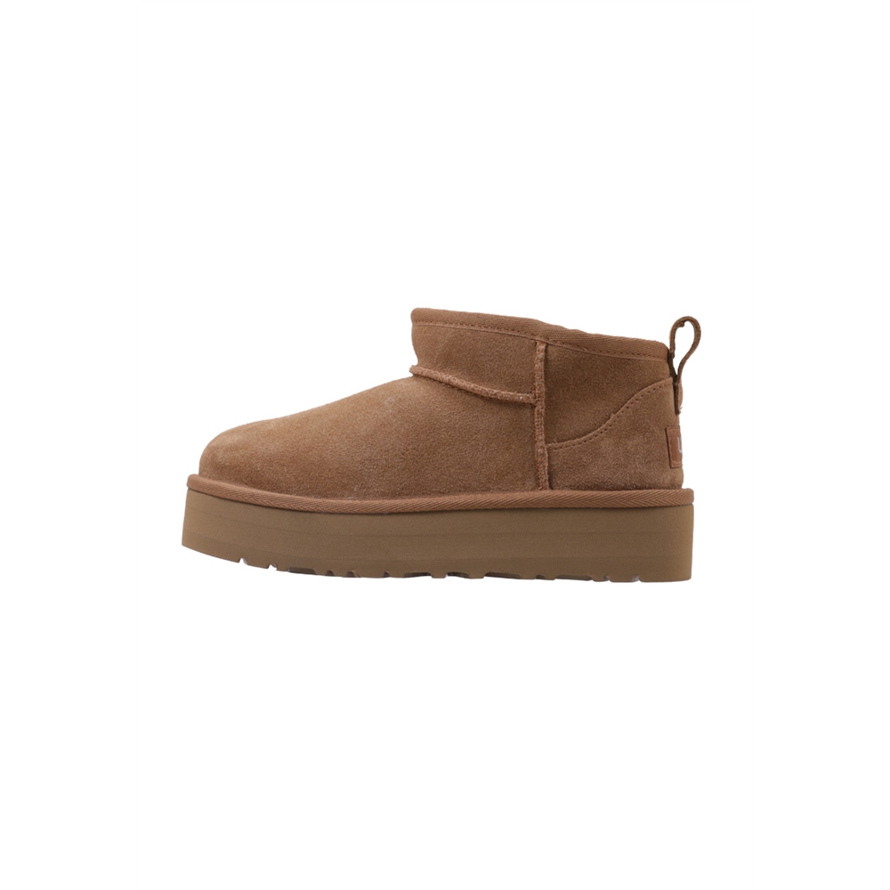 UGG Classic Ultra Mini Platform Botines Con Plataforma Niña Cuero