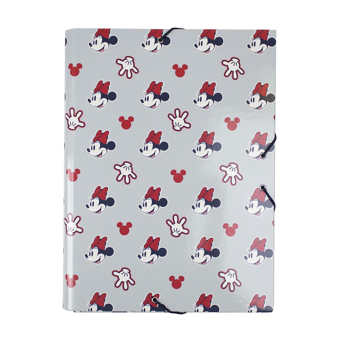 Carpeta escolar tamaño folio A4 Minnie Mouse