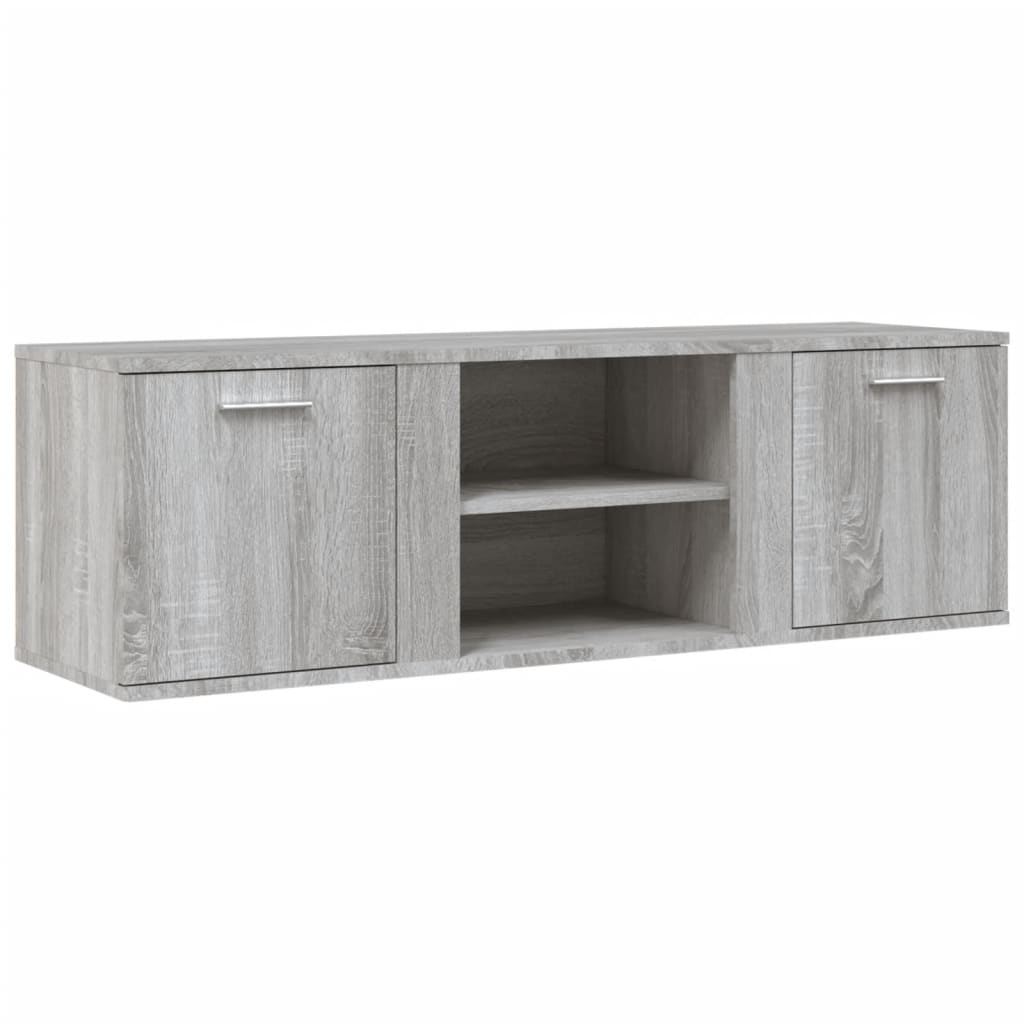 Vidaxl Mueble de TV de Madera de Ingeniería Gris Sonoma 120x34x37 Cm