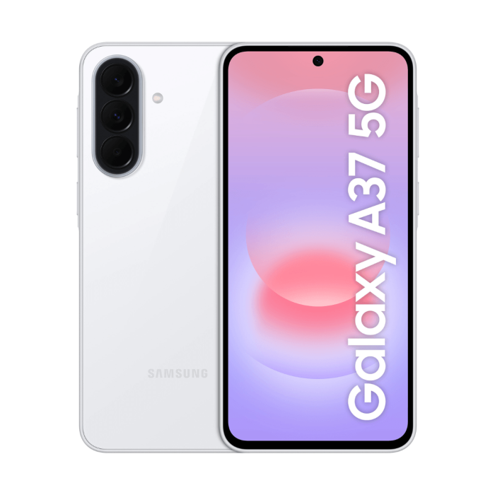 Samsung Galaxy A37 5G, 256GB, 8GB de Ram, batería de 5000 mAh con carga de 45 W. Incluye funciones de IA, resistencia IP68 y llega con Android 16, Versión Europea - Original
