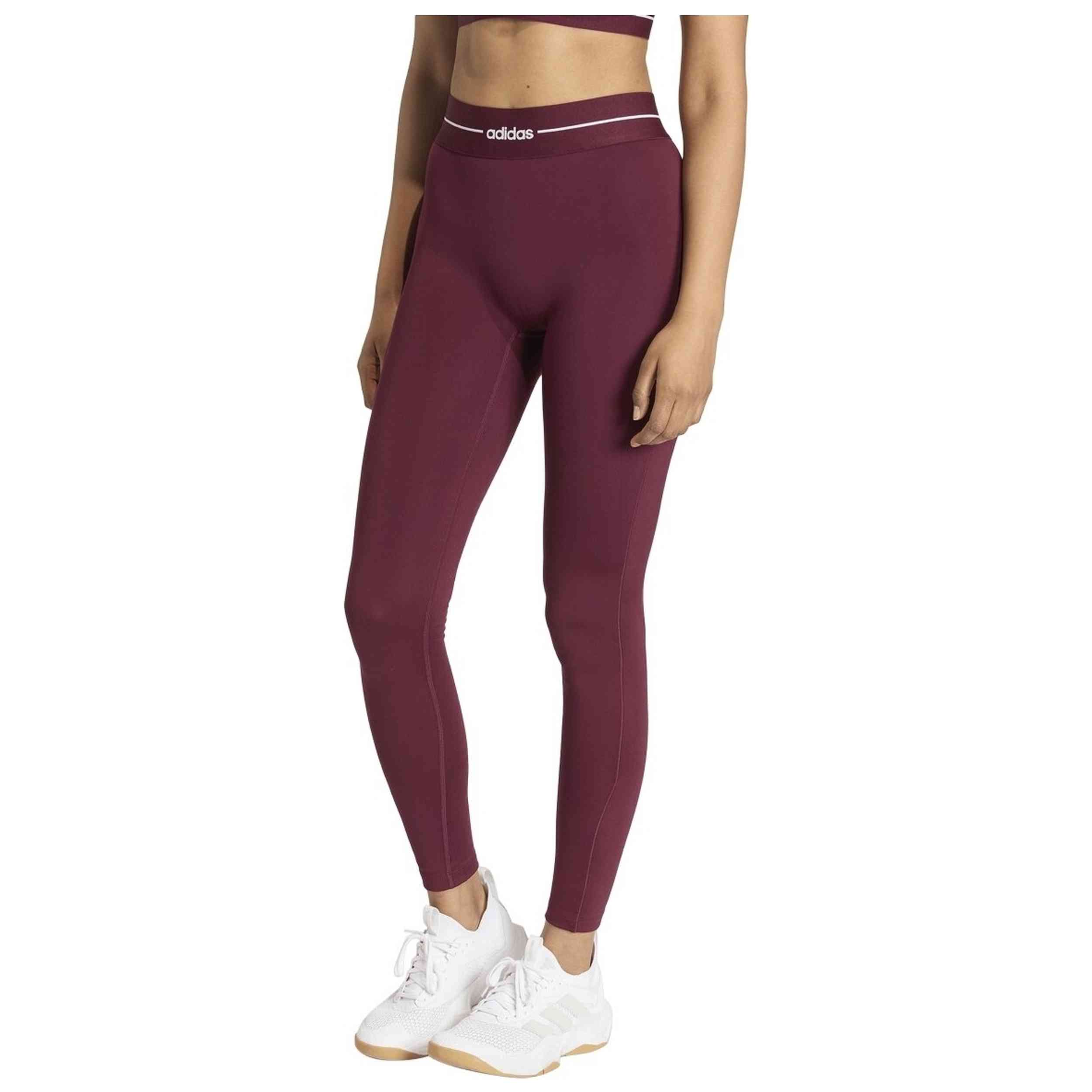 Mallas Adidas modelo KC7675 para Mujer en color Rojo