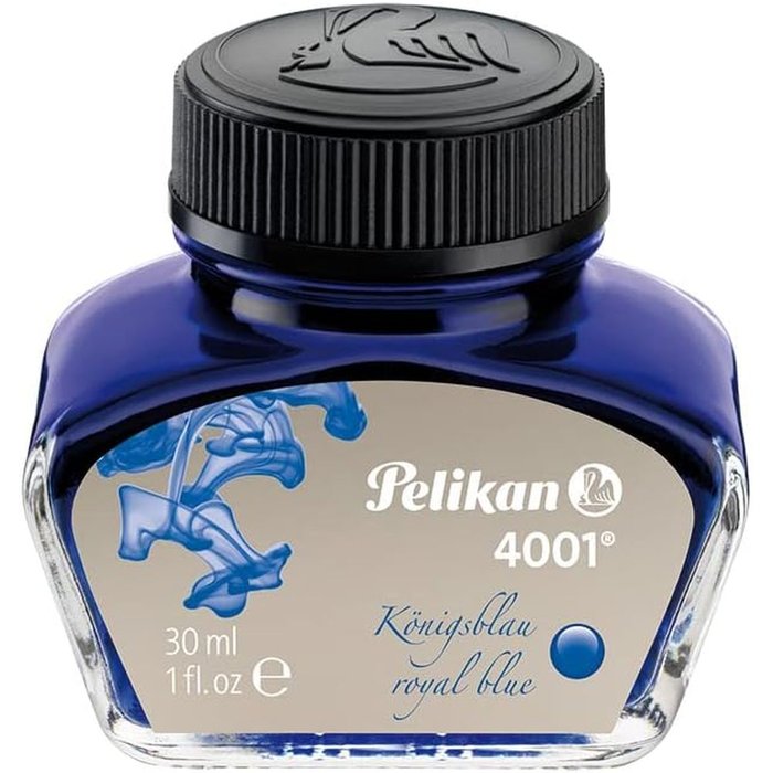 PELIKAN  TINTERO PELIKAN 4001 30ML AZUL REAL