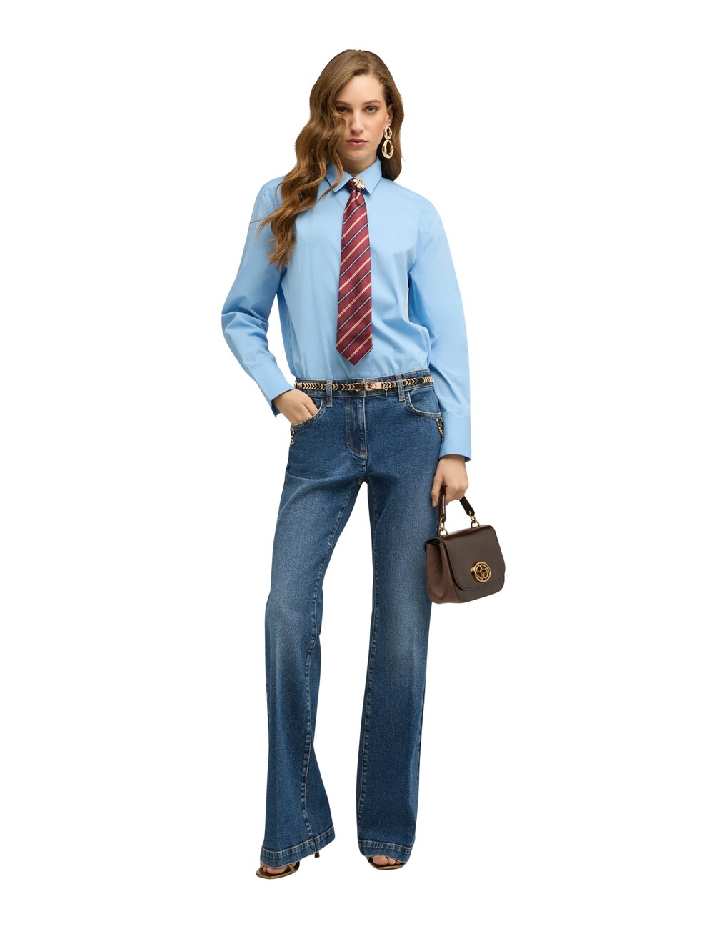 Motivi - Jeans flare con detalle joya