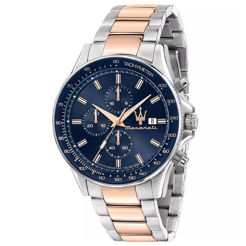 Maserati Reloj hombre R8873640012 , con calendario, Incluye Caja Original, Diámetro: 44MM