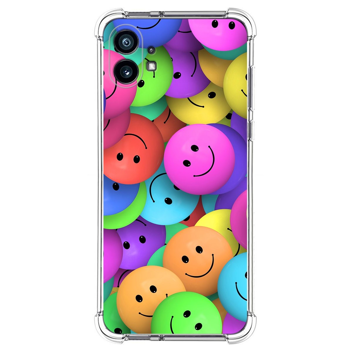 Funda Silicona Antigolpes para Nothing Phone 1 diseño Smile Dibujos
