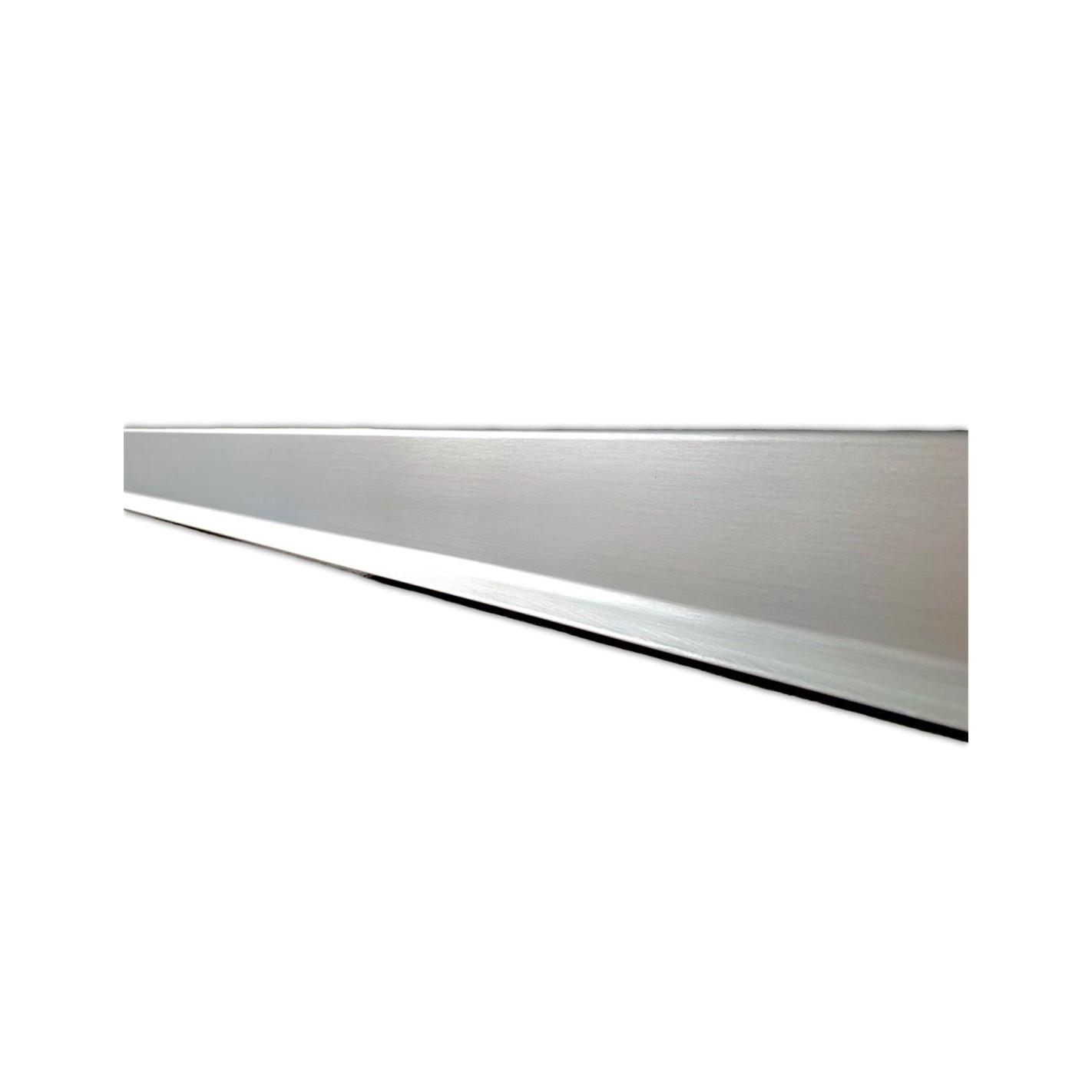 JARDIN202 - Rodapie Aluminio Labio Inferior 2m | X5 UNDS | Seleccione color y medida