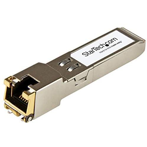 StarTech.com Módulo Transceptor SFP Compatible con el Modelo 10050 de Extreme Networks - 1000BASE-T - SFP a RJ45 Cat6 / Cat5e - SFP Ethernet Gigabit de 1Gb - RJ45 - 100m