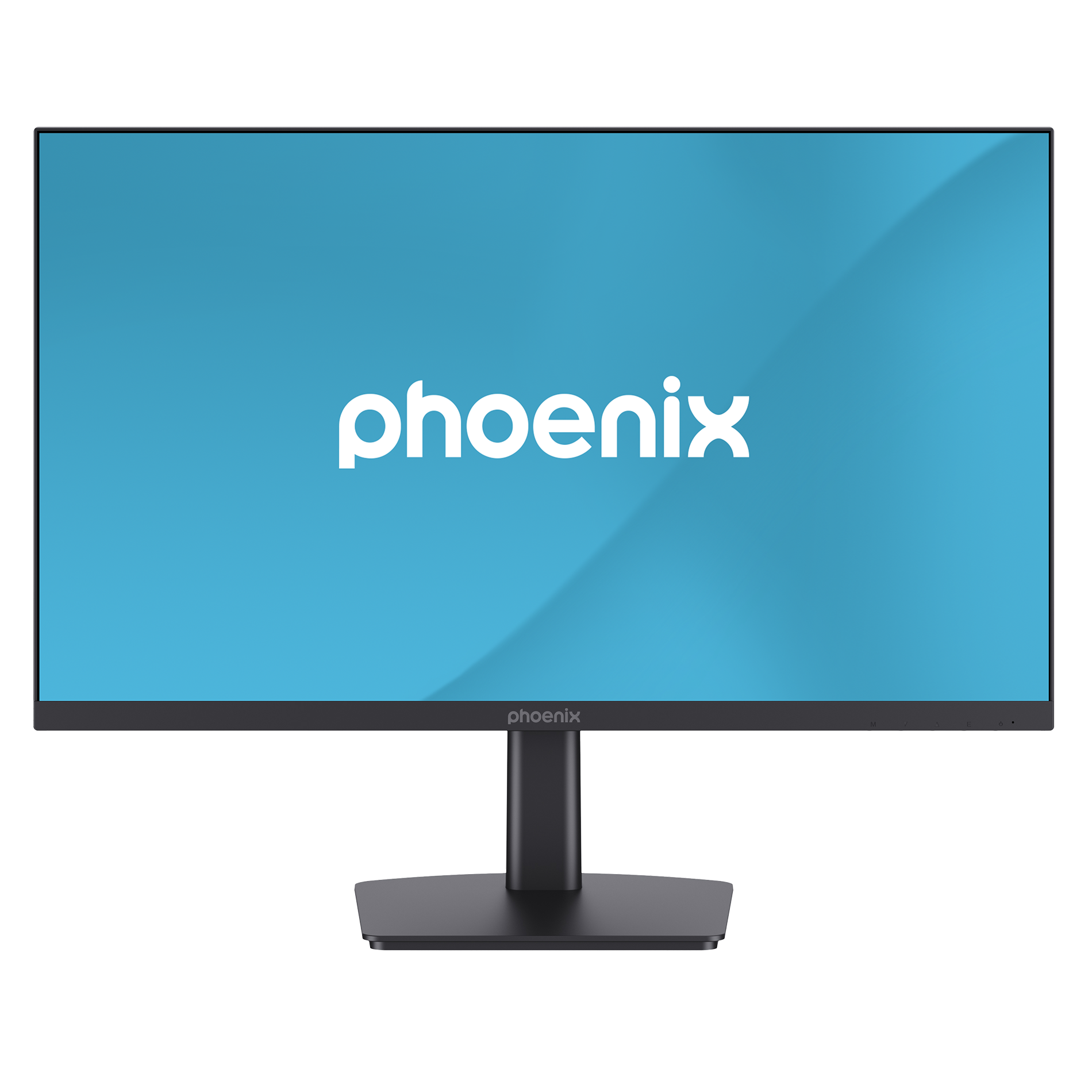 Elevador soporte de monitor phoenix - soporte escritorio monitor - cajon  organizador - 2 alturas - goma antideslizante - negro