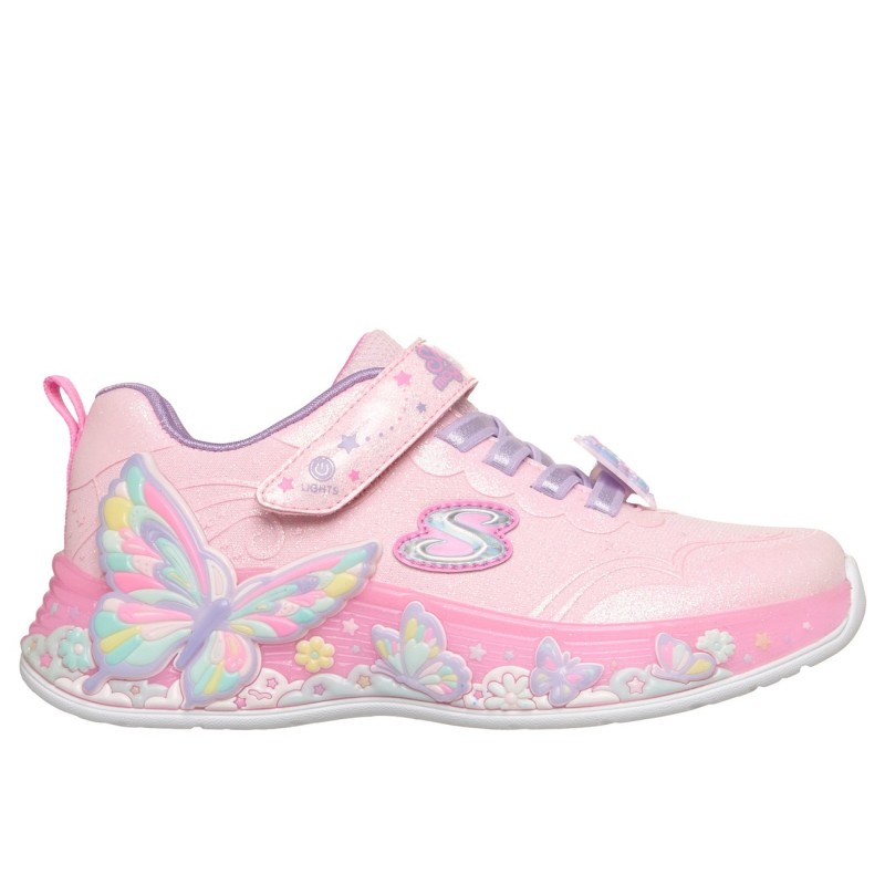SKECHERS 303065L LPMT 37677 26V DEPORTIVO LUCES PINK