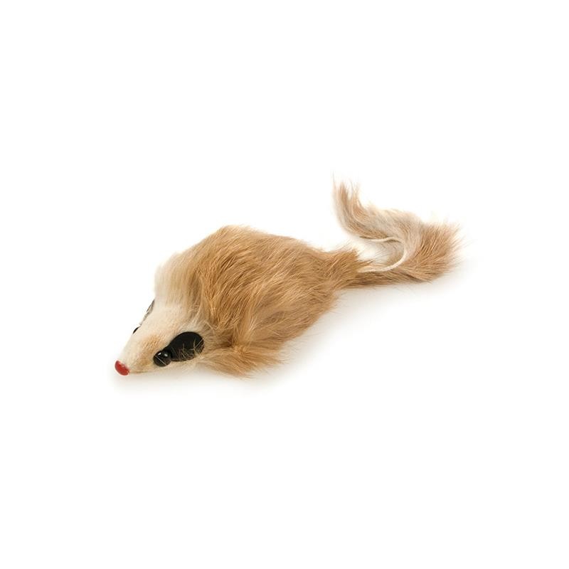 Juguete para Gatos Ratón Peludo 10 Cm Arquivet