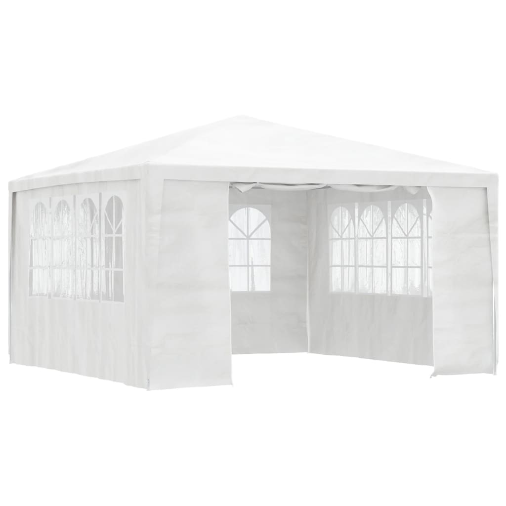 vidaXL Carpa Profesional para Fiestas con Paredes 4x4m Campamento Toldo Color Azul,  Blanco,  Antracita y mas