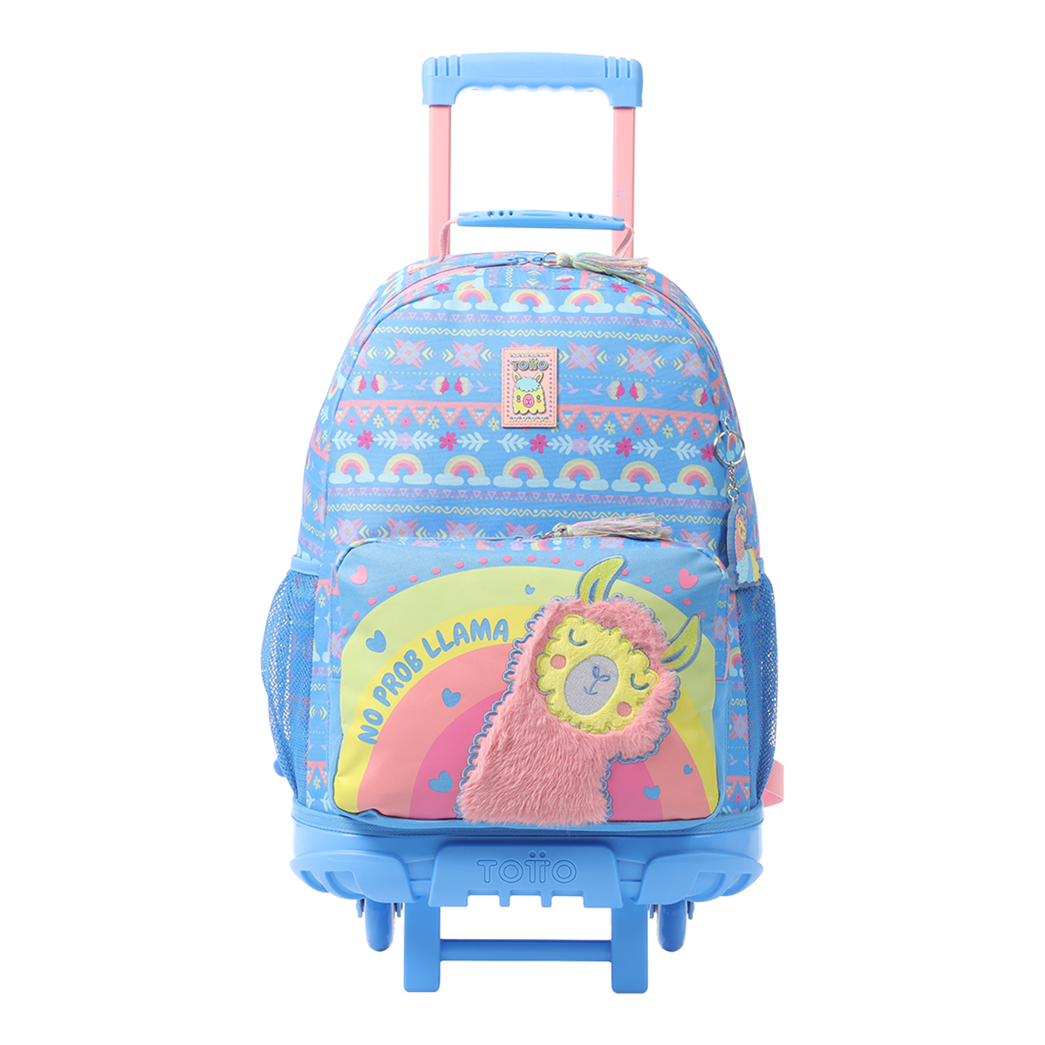 Totto Mochila infantil ruedas Llama Material: Poliéster 33 x 47.5 x 16 cm