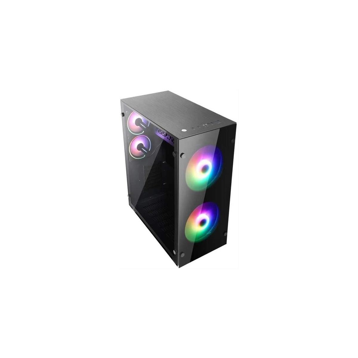 CAJA GAMING ABKONCORE RAMSSES 850 SYNC CRISTAL TEMPLADO (GPU Max 445mm) FULL TOWER