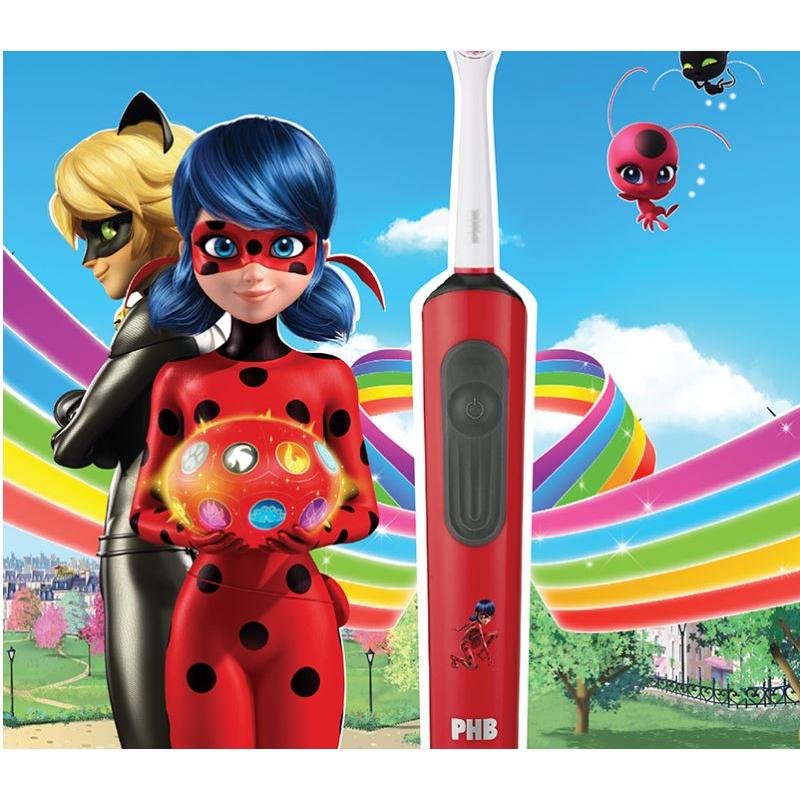 PHB Cepillo Eléctrico Recargable Active Junior 6+ Años COLOR ROJO