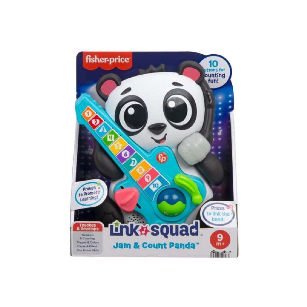 fisher-price banda animal panda (mattel - hyk93)