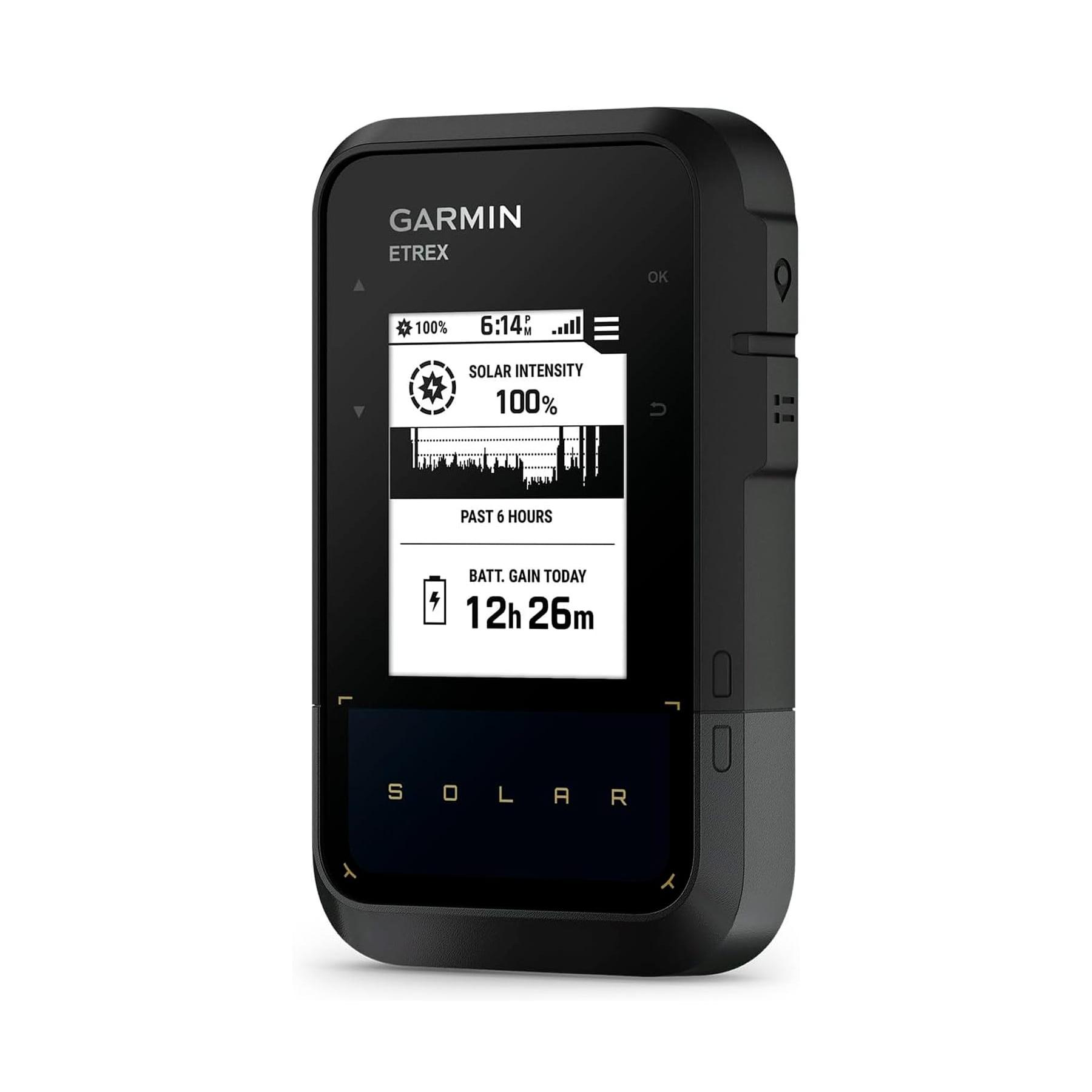 Garmin etrex solar navigator handheld 5.49 cm (2.16") 141 g black, gray