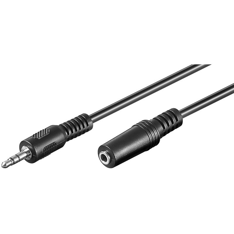 Cable de Sonido Goobay JACK 3,5 Macho-hembra 10m Alta Calidad