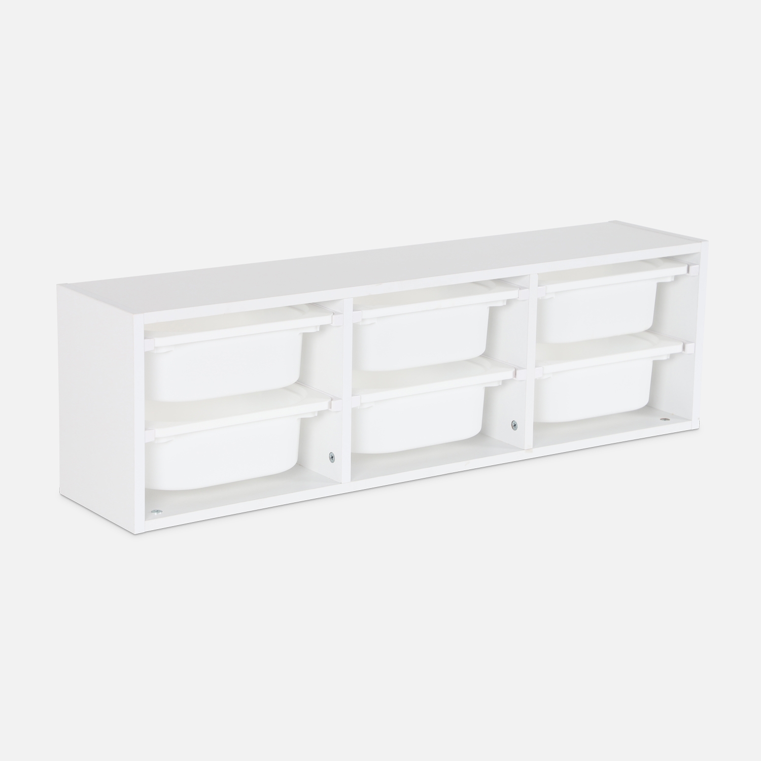sweeek - Unidad de almacenamiento para niños, 6 cubos , Sora , 97x21x29
