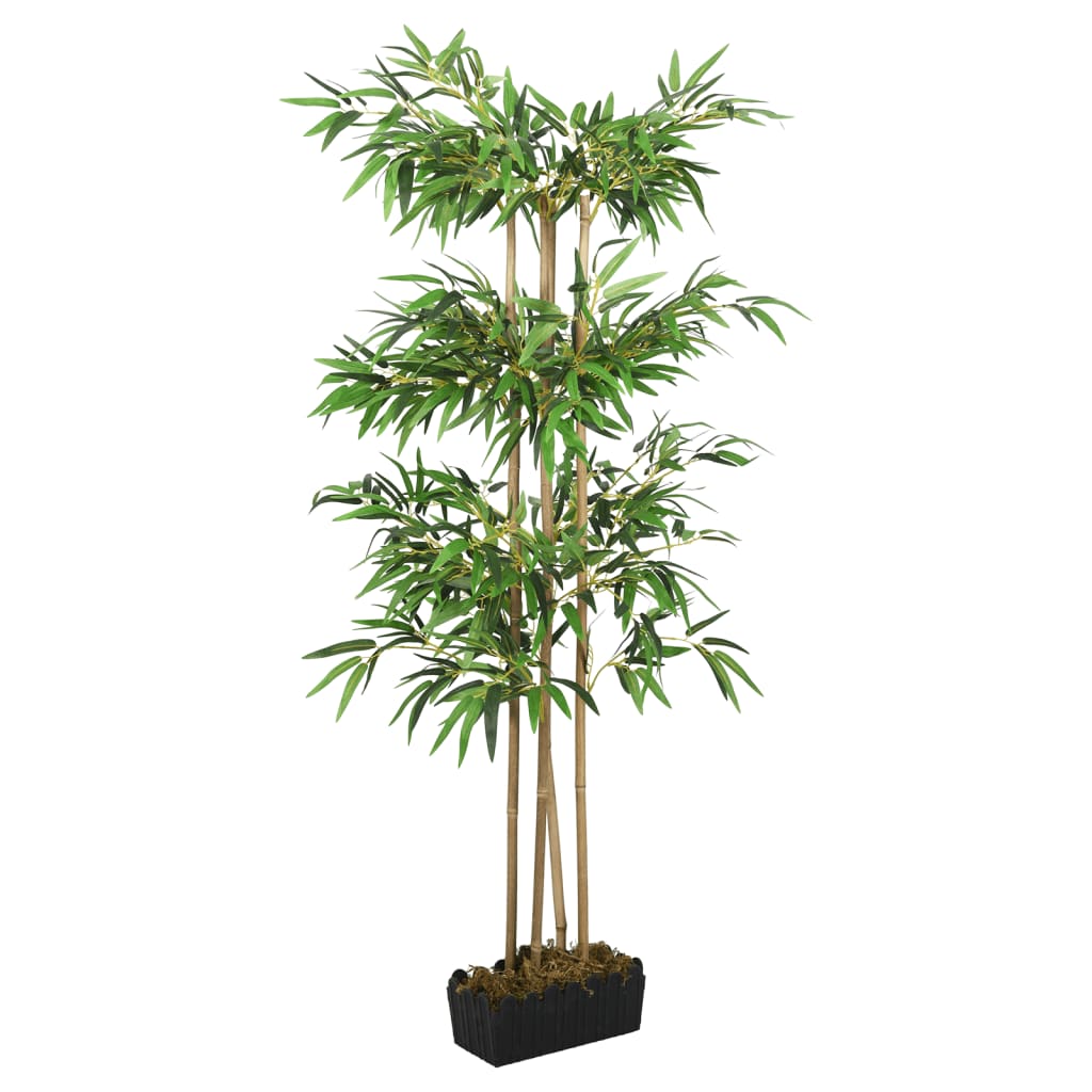 vidaXL Árbol de Bambú Artificial con Hojas Planta Decoración Verde Dimensiones 16 x 120 cm (760 hojas),  16 x 150 cm (988 hojas),  18 x 180 cm (1216 hojas) y mas