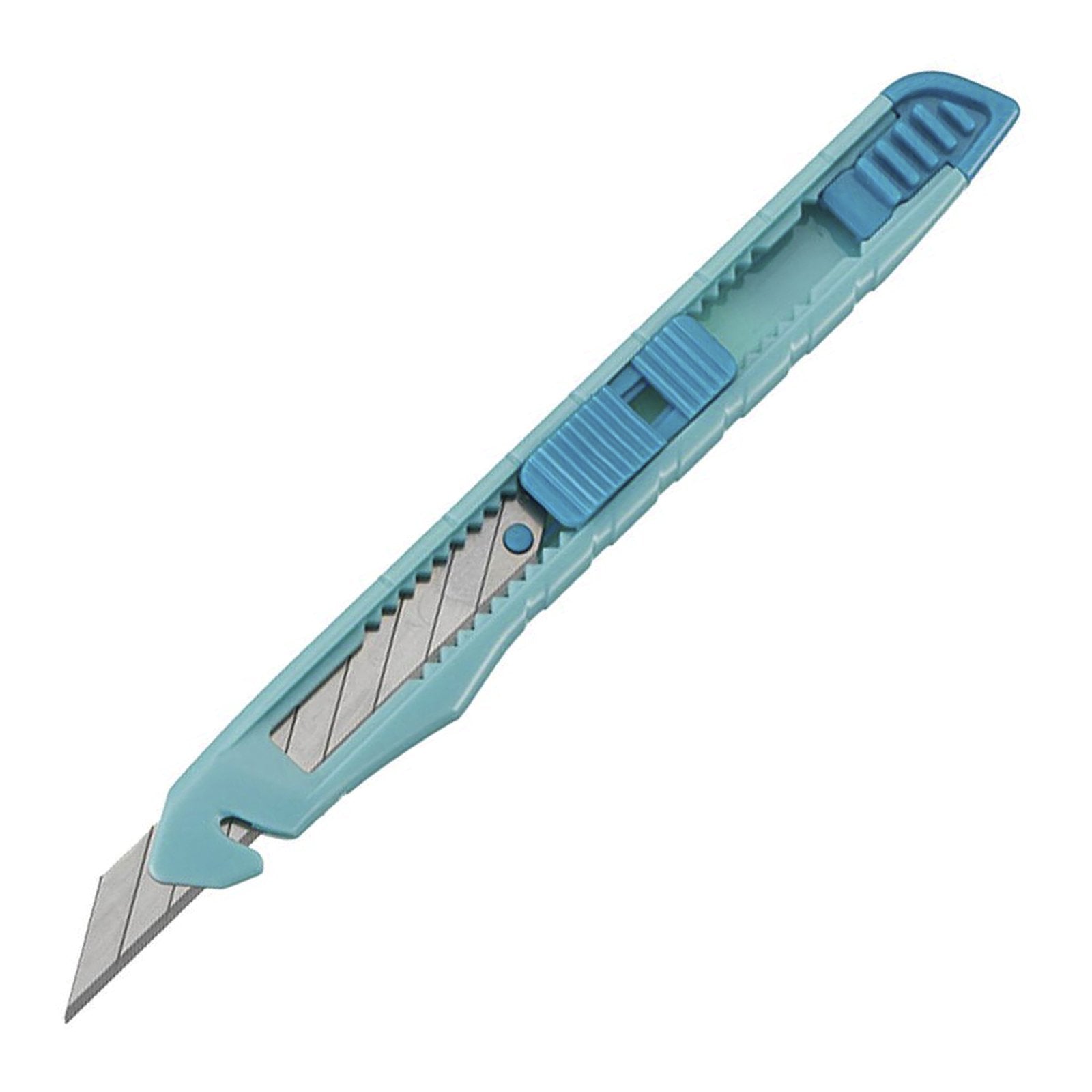 SDI Arte - Cutter Ergonómico de Alta Precisión para Manualidades. Cuchilla 9 mm. Turquesa