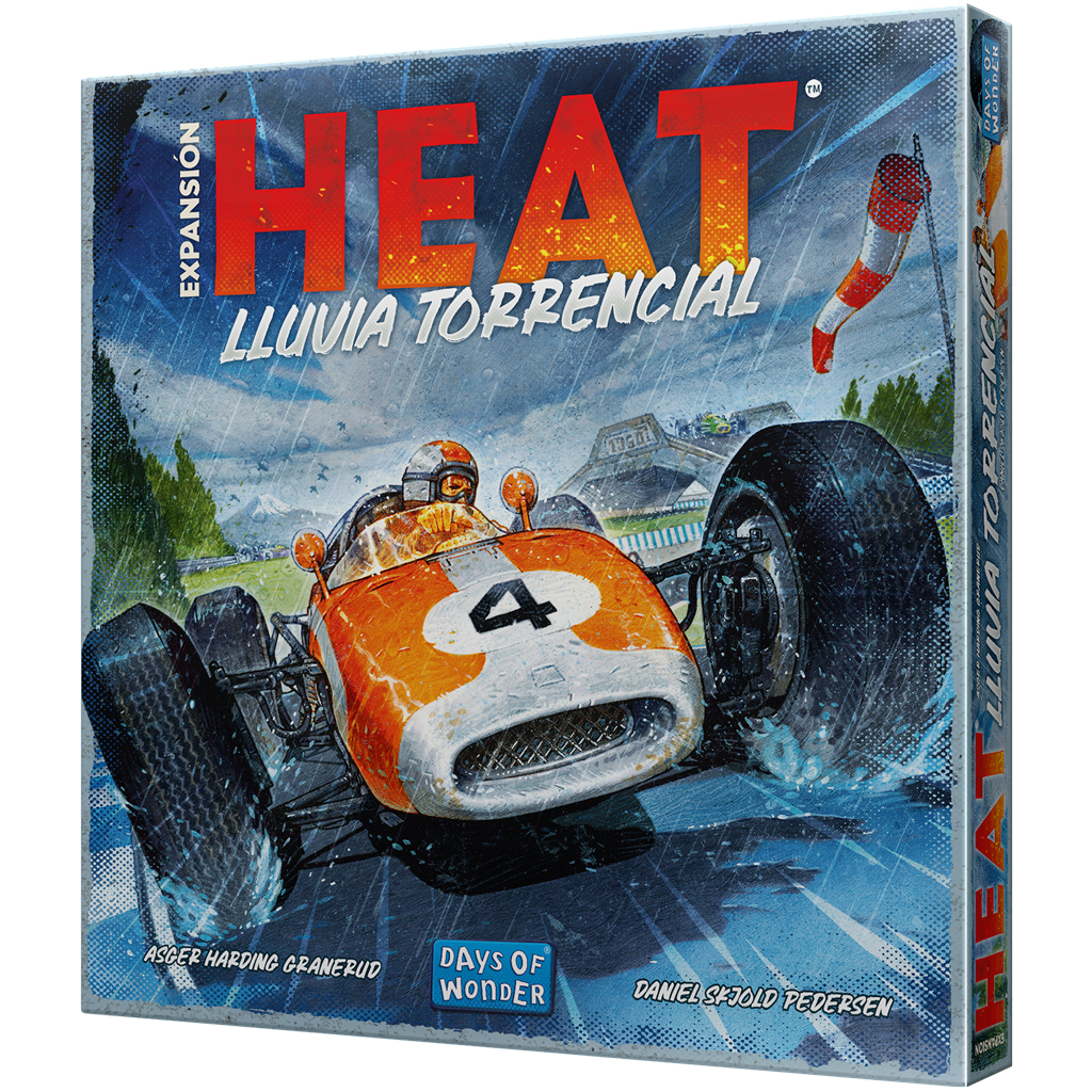 Heat: Lluvia torrencial expansión Juego de Mesa en castellano Days of Wonder