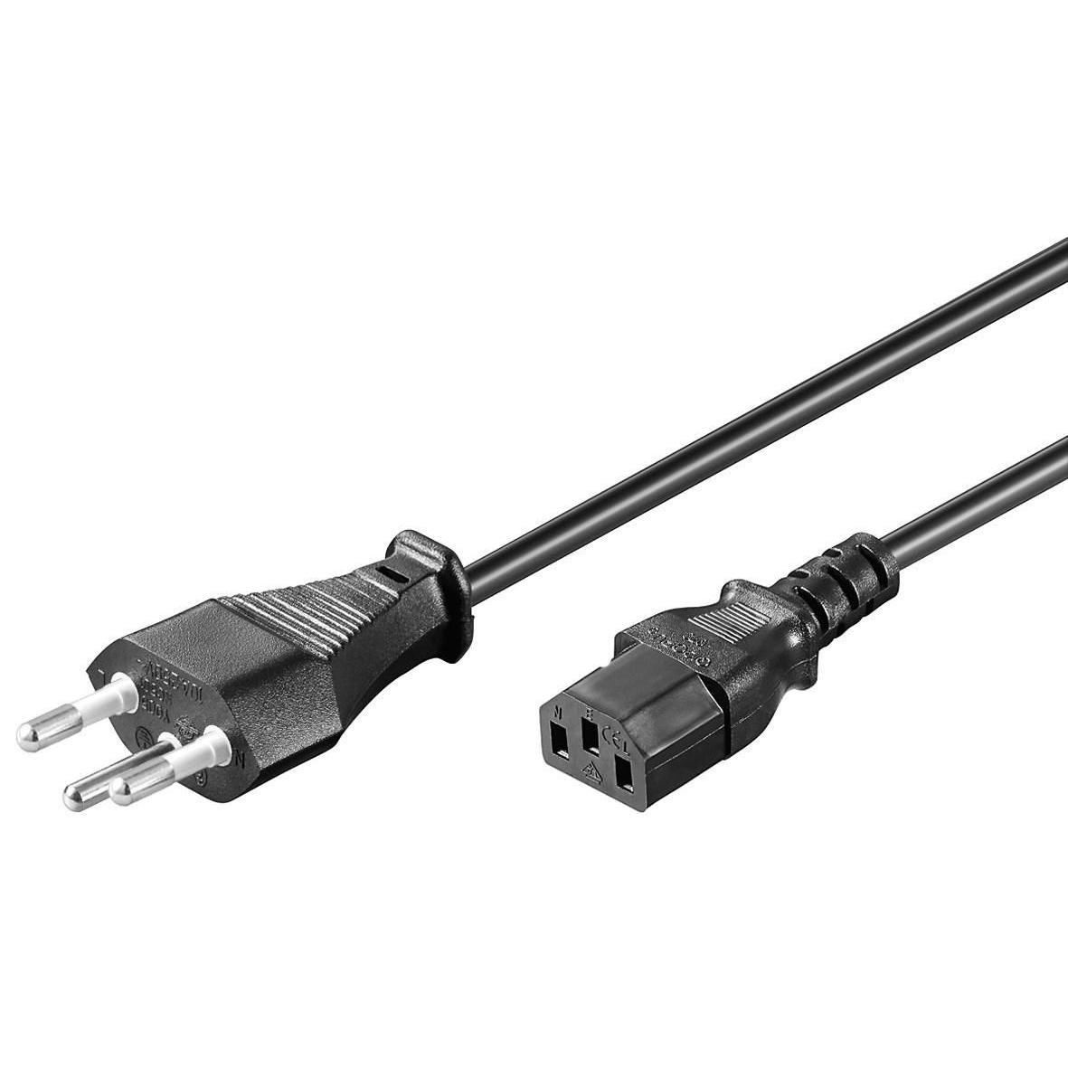 Microconnect Cable de Alimentación Suizo - C13 1.8m | Alta Calidad
