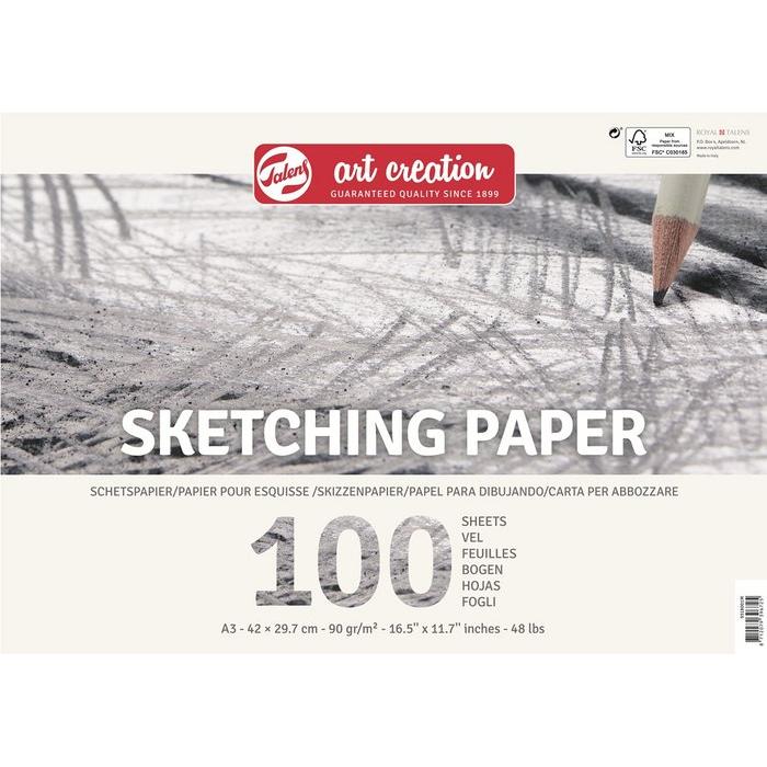 TALENS BLOC ESBOZO TALENS ART CREATION A3 90GR TALENS ART CREATION 29x44x3 Cms.