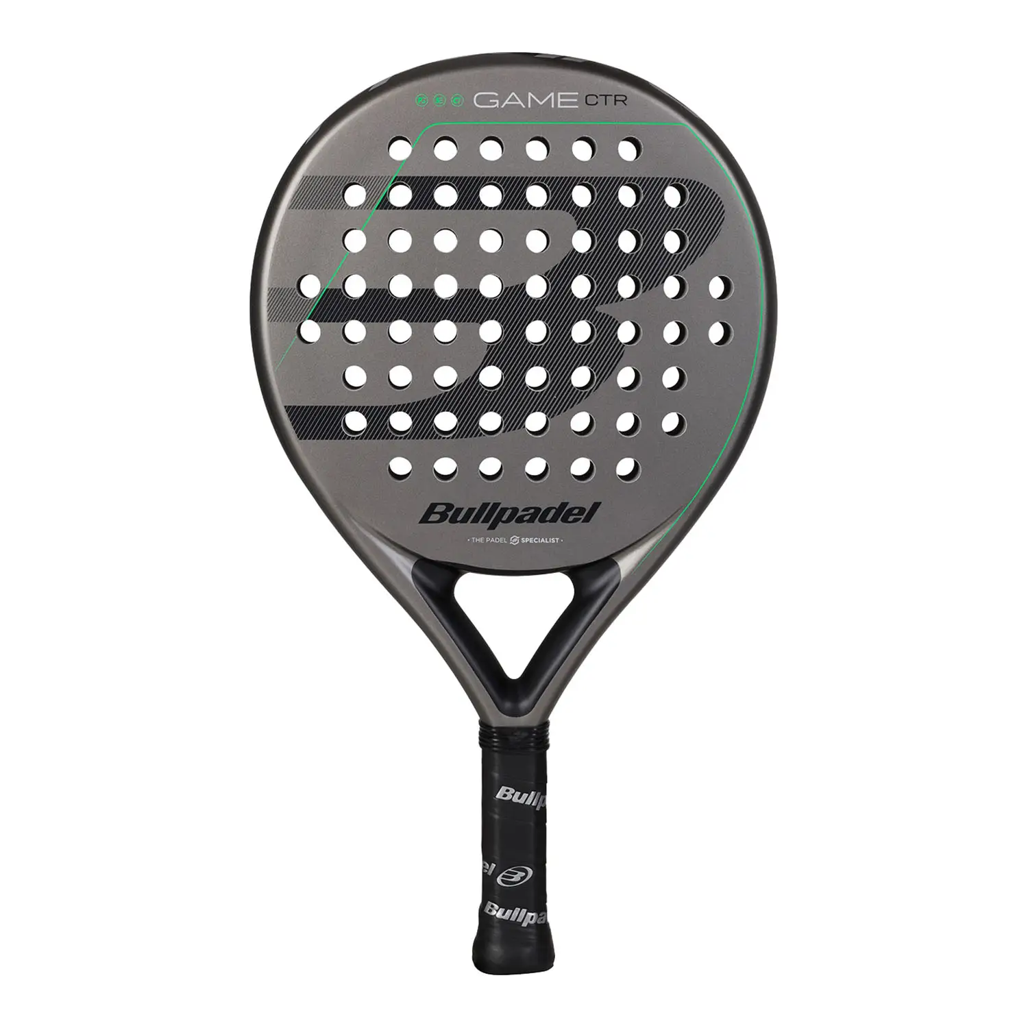 Pala de Pádel Bullpadel Game Ctr Gris Oscuro