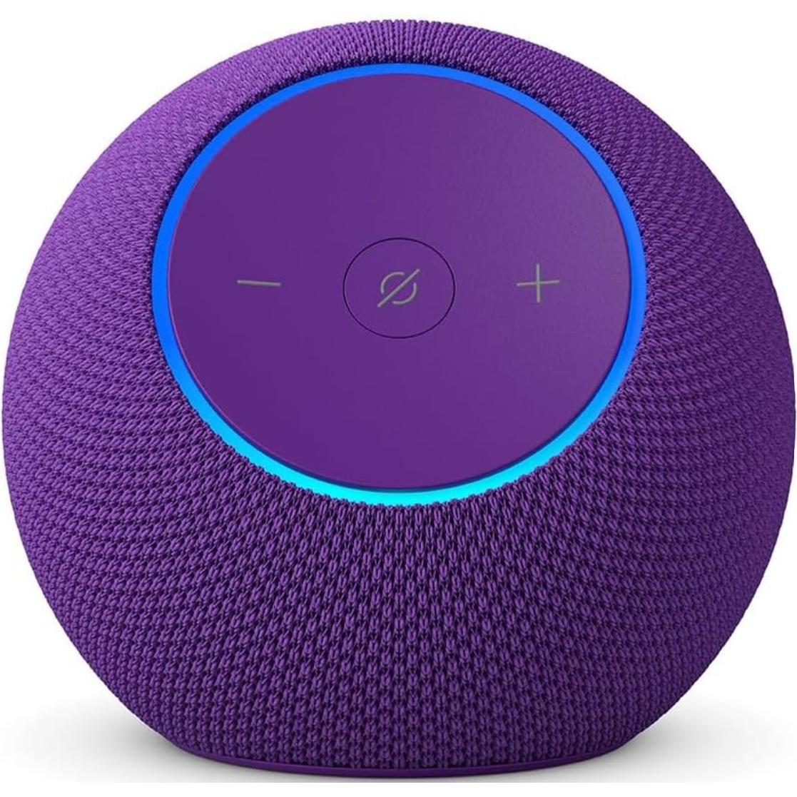Amazon - Echo Dot Max Altavoz de Última Generación con sonido potente y tecnología Omnisense, control de hogar digital para salón o dormitorio, color amatista