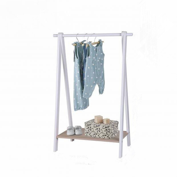 STARLEY-Perchero de madera habitacion infantil 70X38X100CM