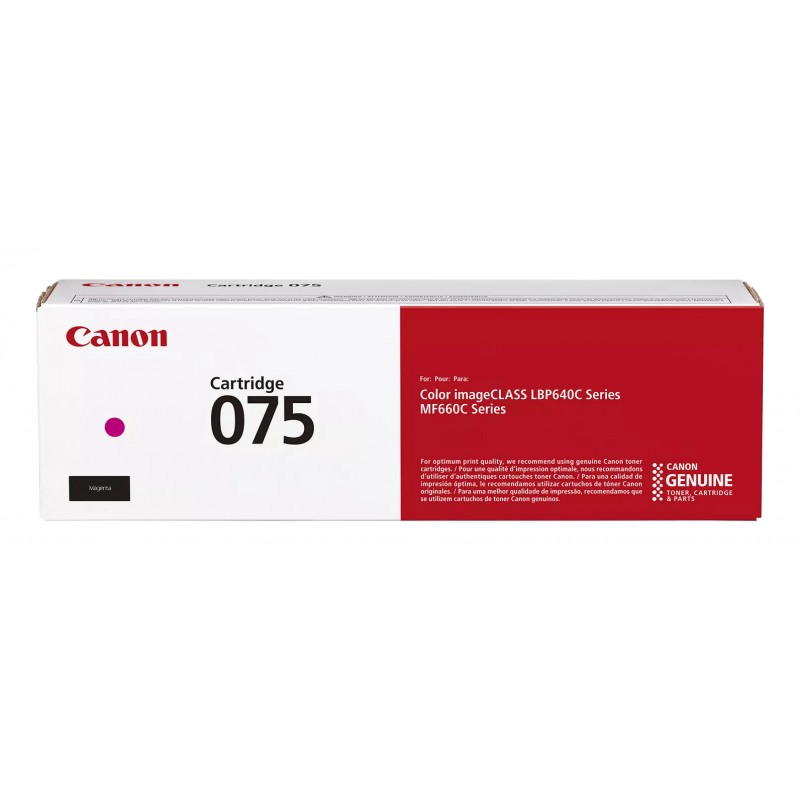 Canon - 075 cartucho de tóner 1 pieza(s) Original Magenta 6363C002