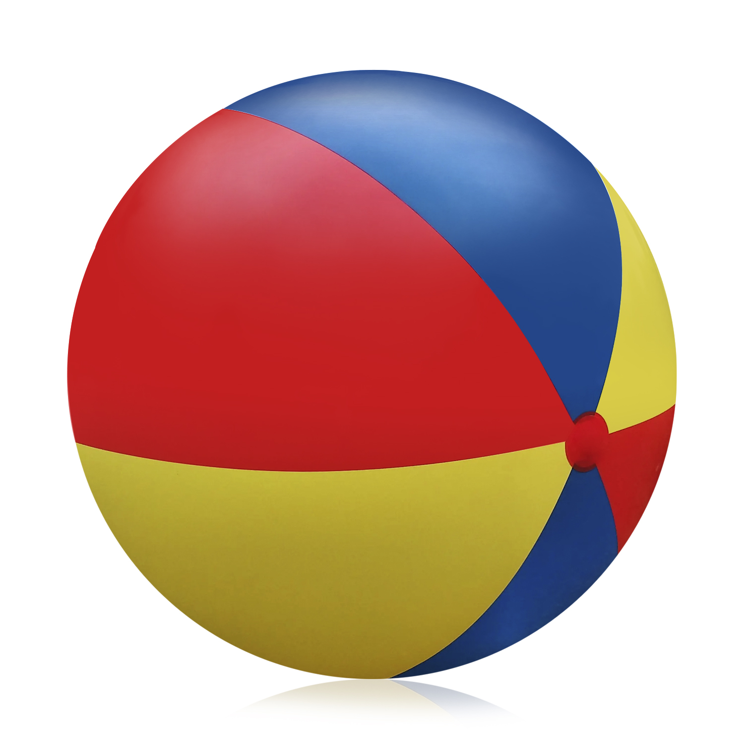 DAM. Pelota gigante hinchable tricolor 120cm. 120x120x120 cm.