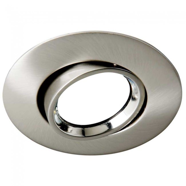 Wonderlamp Foco empotrable ROUND II níquel. Wonderlamp