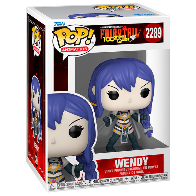 Funko Pop Fairy Tail 100 Years Quest Natsu con Happy 2285 Lucy 2286 Gray 2287 Erza 2288 Wendy 2289 Figura Coleccionable Regalo
