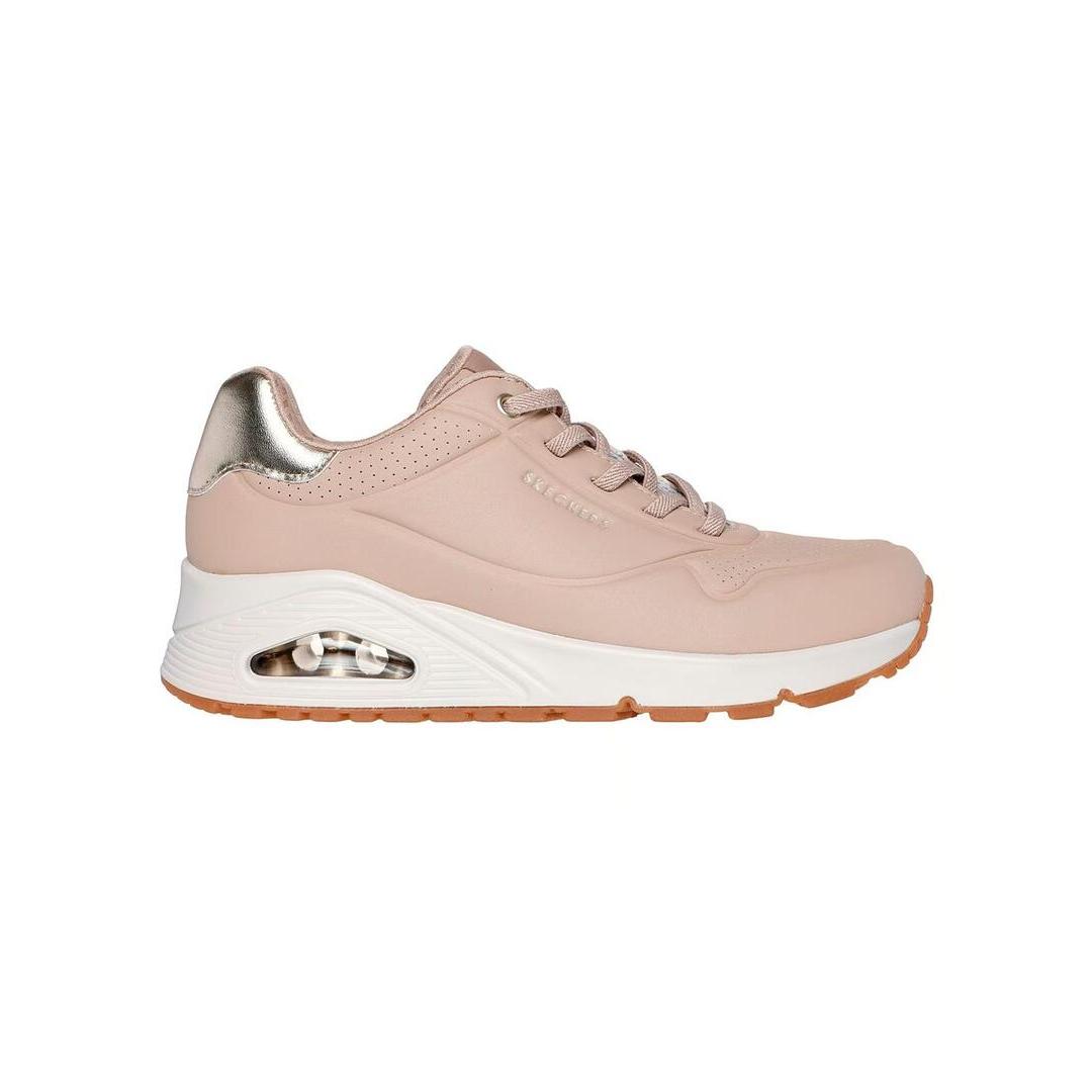 Zapatilla Mujer Skechers Uno-Shimmer Away Nude
