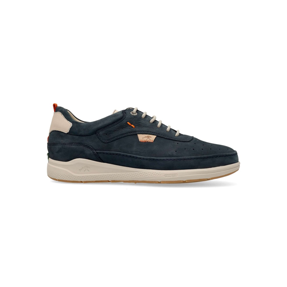 Fluchos - Zapato casual Kadir para hombre de piel nobuck, ligero y elegante con estilo contemporáneo y gran comodidad