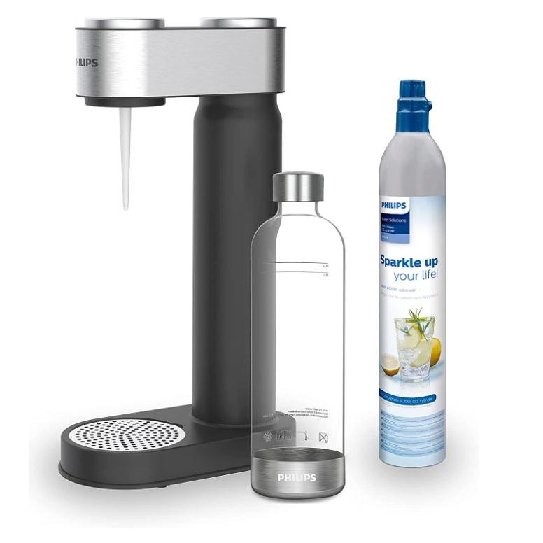 Philips Water ADD4901BK/10 Máquina para hacer refrescos, Color Negro