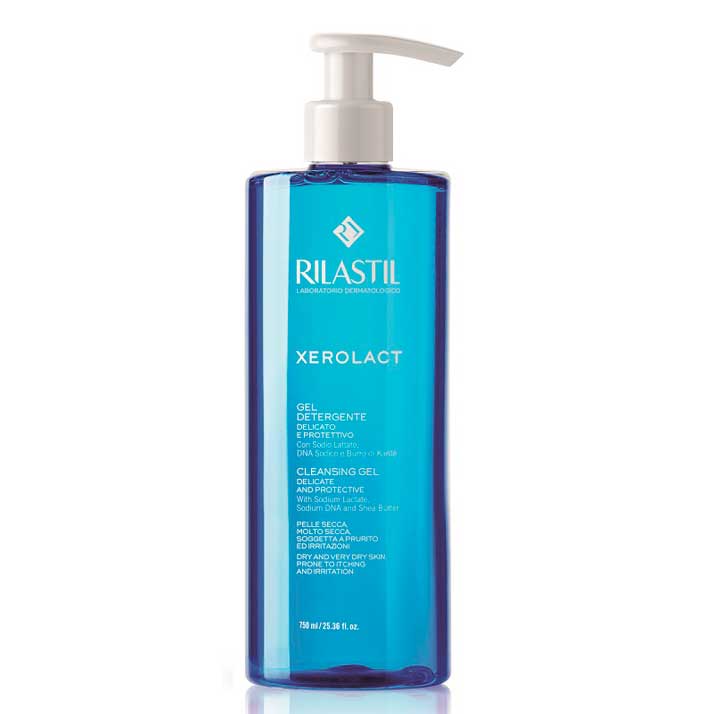 Rilastil Xerolact Gel Hidratante para Piel Seca Sin Jabón 750 Ml