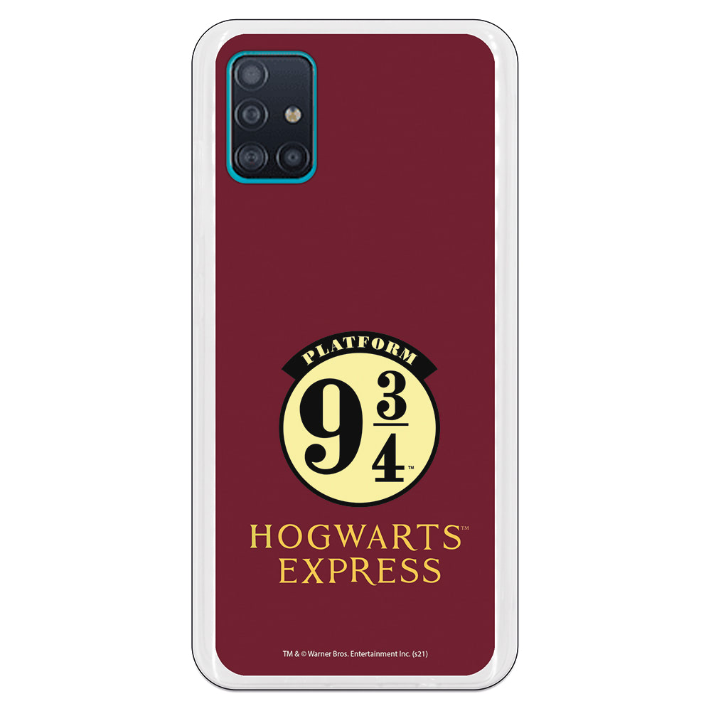 Funda original compatible con Samsung Galaxy A51 - Harry Potter Hogwarts Express