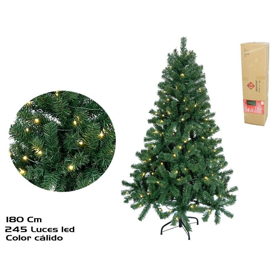 Gerimport Árbol Navidad California 245 led 180 cm 800 puntas