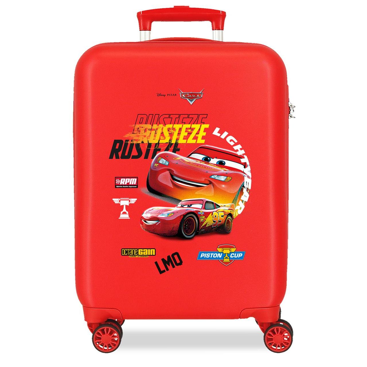 Maleta de cabina Cars rusteze lightyear rojo 33x50x20 cm